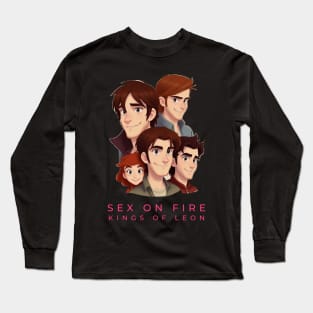 indie Kings of Leon Long Sleeve T-Shirt